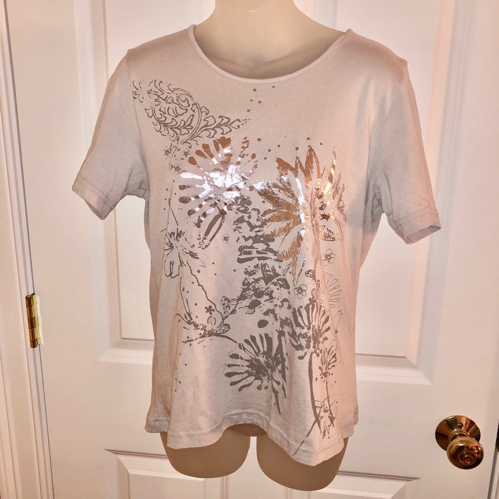 Lascana grey/silver top👚.